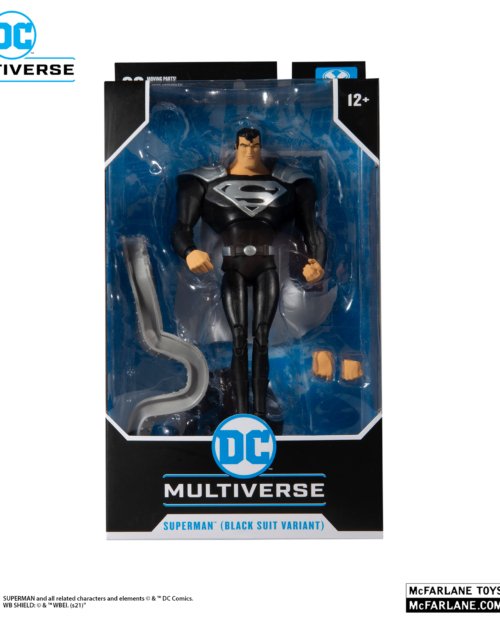 McFarlane DC Multiverse Animated Superman (Black Suit)