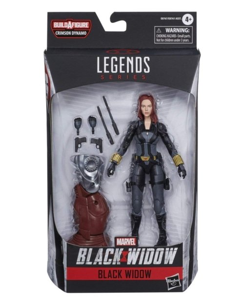 Marvel Legends Black Widow 6 inch | Crimson Dynamo BAF