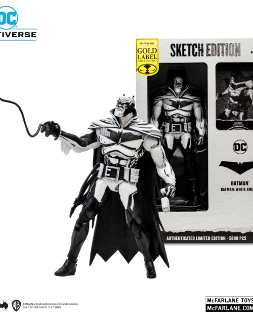Batman White Knight Sketch Edition Gold Label