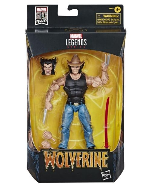 Marvel Comics 80th Anniversary Marvel Legends Cowboy Wolverine