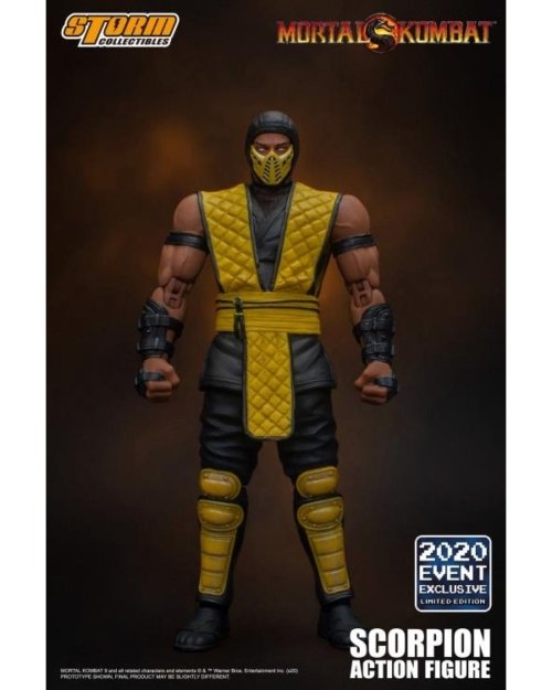 Mortal Kombat Series Scorpion 1/12 Scale SDCC 2020 Exclusive Figure