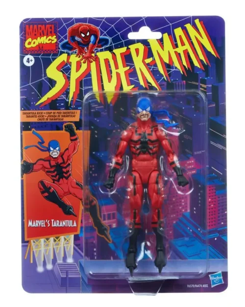 Spider-Man Retro Marvel Legends Tarantula 6-inch