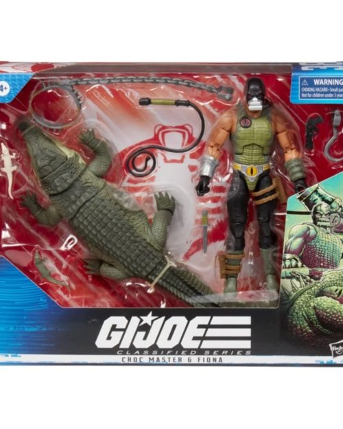 G.I.Joe Classified Series Series Croc Master & Fiona Action Figure