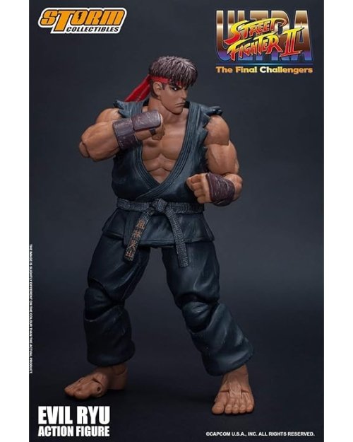 Storm Collectibles Evil Ryu: Ultra Street Fighter II The Final Challengers Action Figure