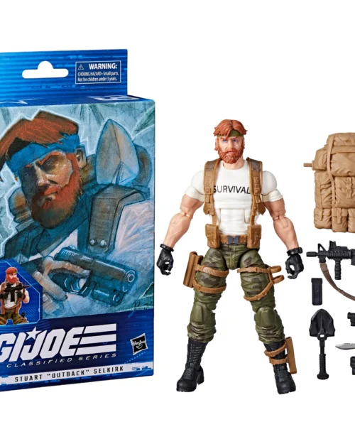 G.I.Joe Classified Series Stuart "Outback" Selkirk Action Figure | No Box