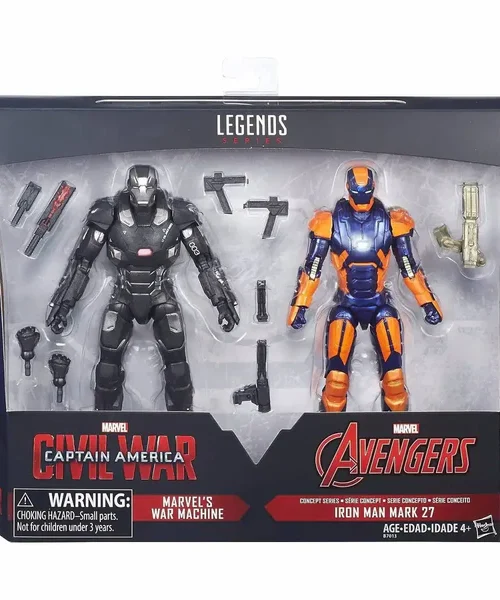 Marvel Legends Iron Man Mark 27 And War Machine