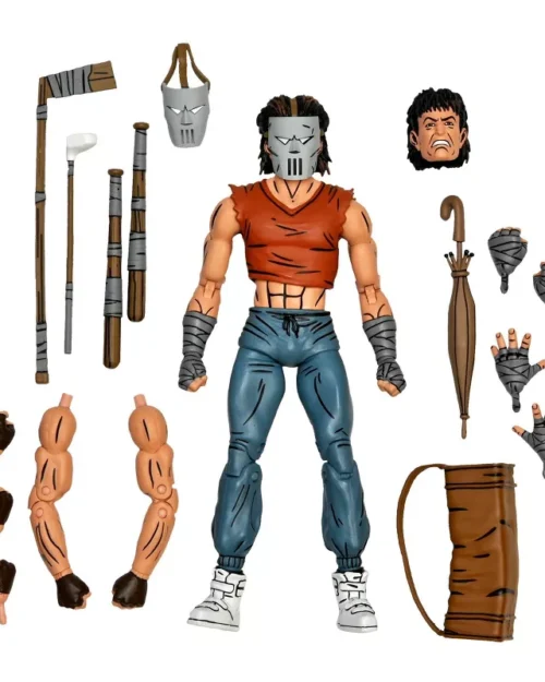 NECA Teenage Mutant Ninja Turtles Mirage Comics Casey Jones in Red