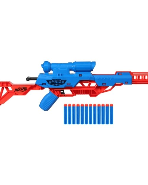 Nerf Alpha Strike Wolf LR-1 Blaster with Targeting Scope, 12 Nerf Darts