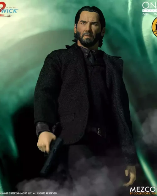 Mezco One 12 Collective 6" John Wick Deluxe Edition