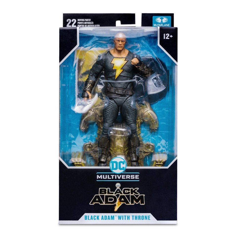 McFarlane Black Adam w/Throne (Black Adam Movie)