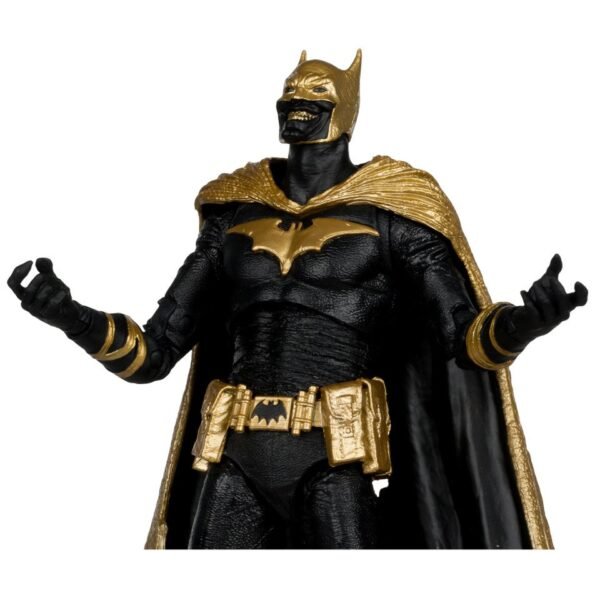 McFarlane Batman of Earth-22 Infected (Dark Metal) Knightmare Edition Gold Label 7" Figure | Box Damaged - Image 4
