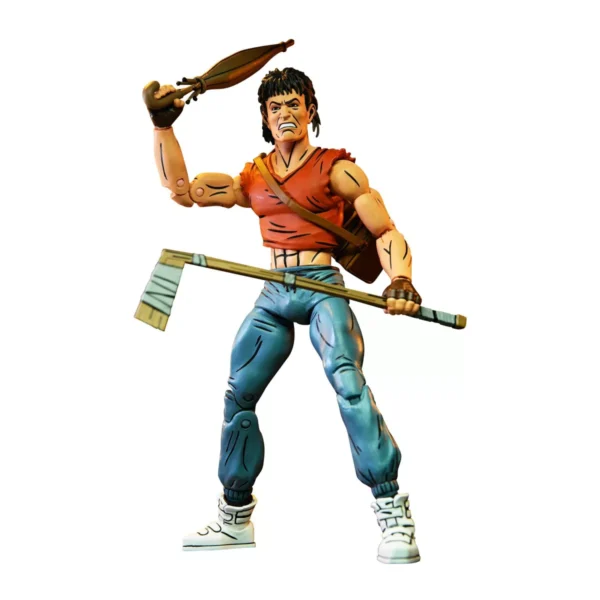 NECA Teenage Mutant Ninja Turtles Mirage Comics Casey Jones in Red - Image 2