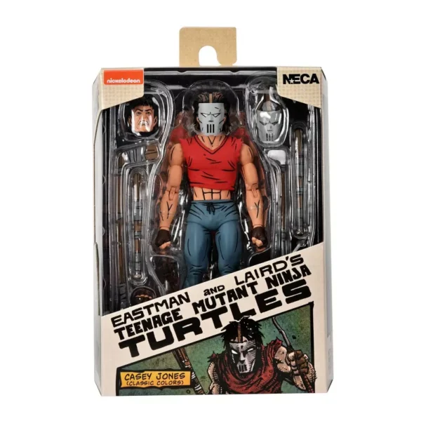NECA Teenage Mutant Ninja Turtles Mirage Comics Casey Jones in Red - Image 3