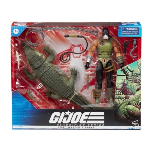 G.I.Joe Classified Series Series Croc Master & Fiona Action Figure