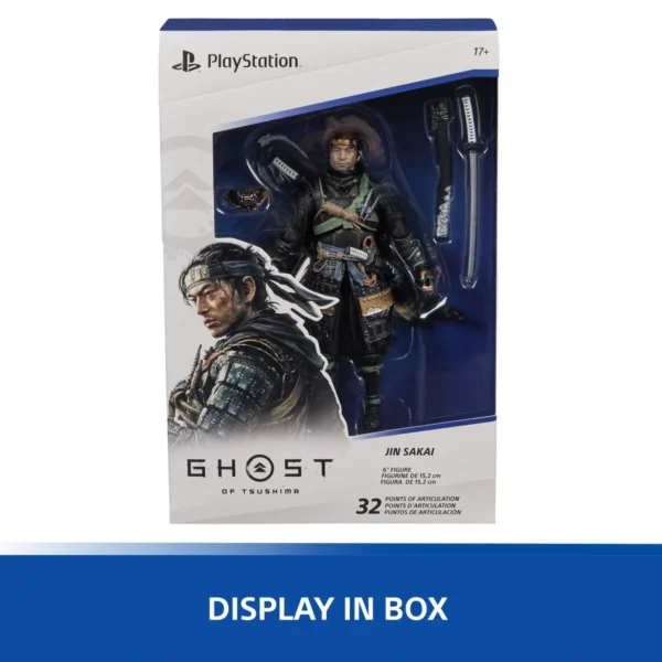 Ghost of Tsushima Legends Shapes Collection Jin Sakai 6-Inch Action Figure - Image 4