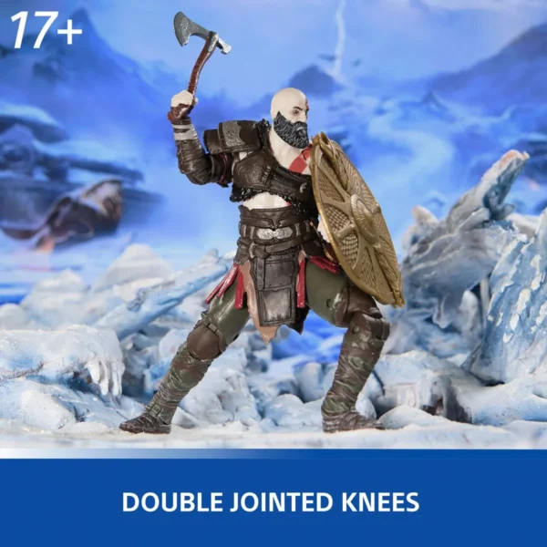 God of War Kratos Shapes Collection 6-Inch Action Figure - Image 4