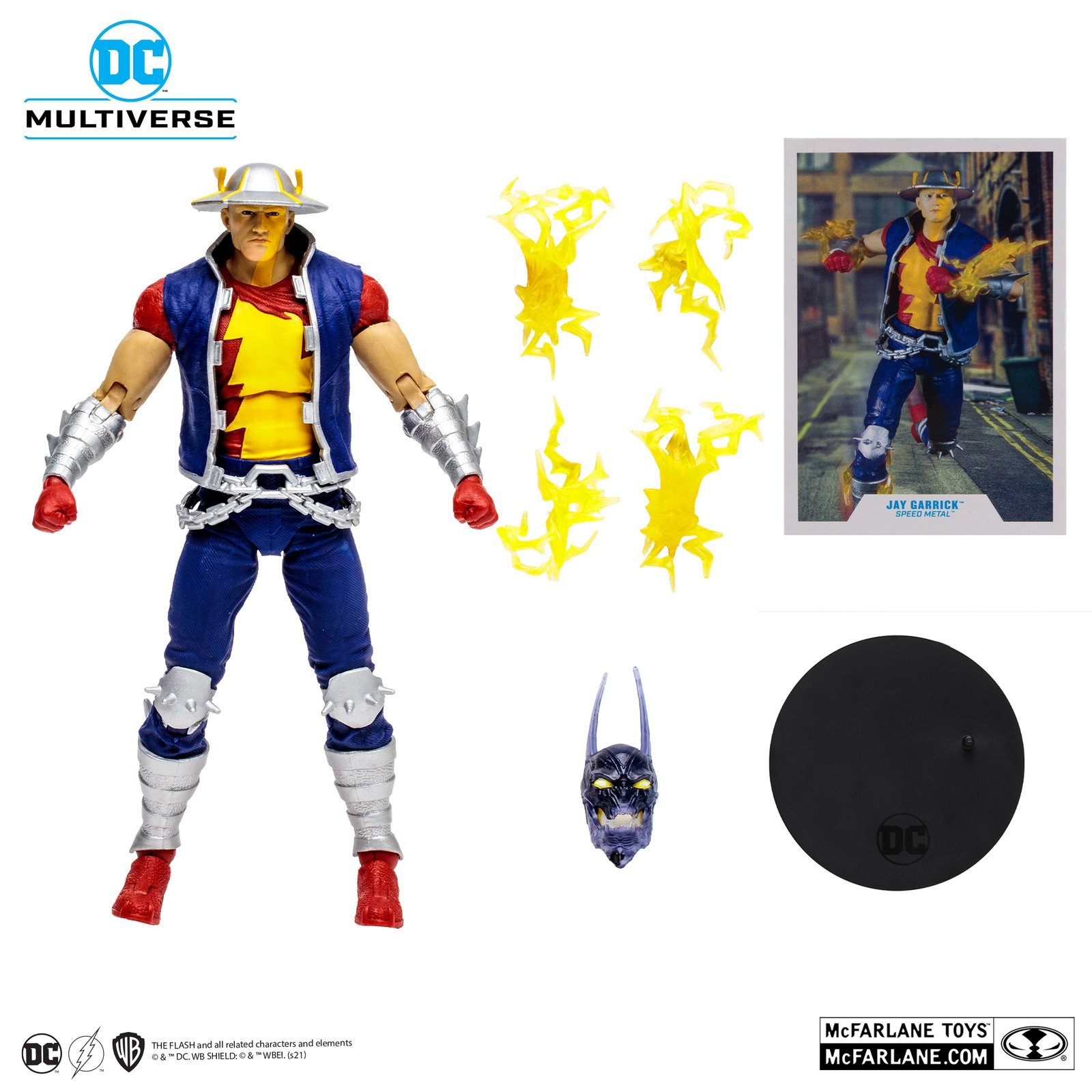 Jay Garrick Speed Metal Build A | McFarlane Toys | 7 inch - Image 2