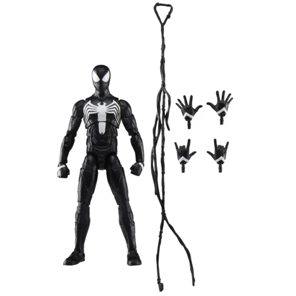 Spider-Man Gamerverse Peter Parker Black Suit Action Figure - Image 5