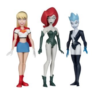 McFarlane Batman Adventures Poison Ivy Live Wire Supergirl (Girls’ Night Out) Gold Label