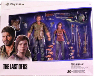 Spin Master PlayStation The Last Of Us Collection 1/12 Scale Joel And Ellie