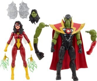 Marvel Legends Series Skrull Queen and Super-Skrull, Avengers 60th Anniversary