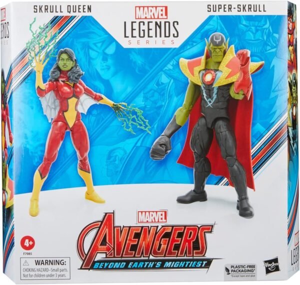 Marvel Legends Series Skrull Queen and Super-Skrull, Avengers 60th Anniversary