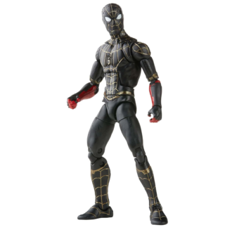Marvel Legends Series No Way Home Black And Gold Suit Spider-Man