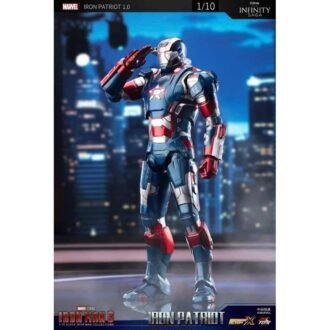 ZD Toys Iron Man - Iron man 3 (III) War Machine/Iron Patriot Action Figure ( No Light Up Function )