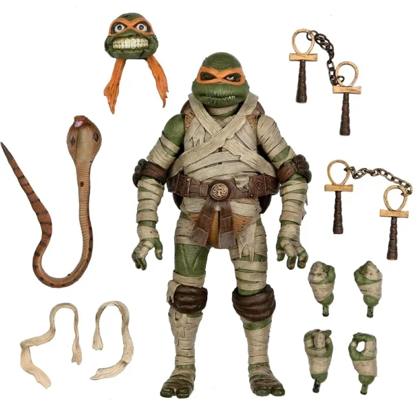 NECA Universal Monsters x Teenage Mutant Ninja Turtles Michelangelo - Image 3