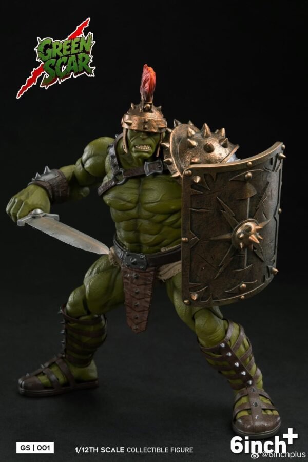 6 Inch Plus Green Scar 1/12 Scale - Image 5