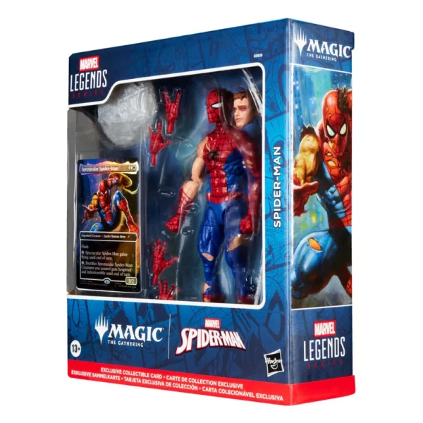 Marvel Legends Magic: The Gathering Battle-Damaged Spider-Man - Image 5