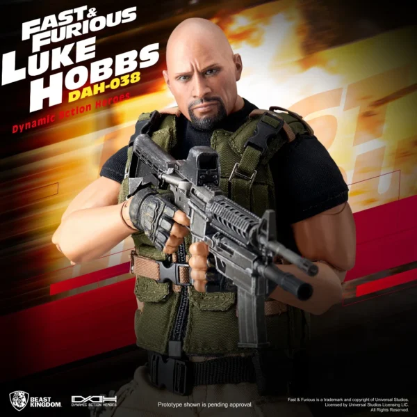 Beast Kingdom DAH-038 Fast and Furious Luke Hobbs Dynamic - Image 2