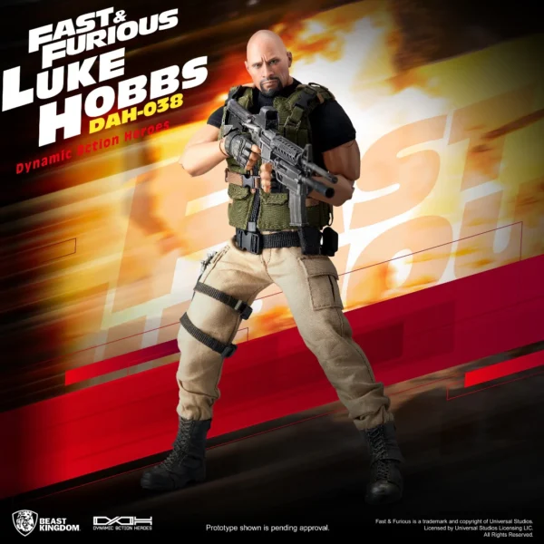 Beast Kingdom DAH-038 Fast and Furious Luke Hobbs Dynamic - Image 3