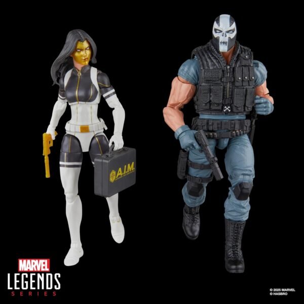 Marvel Legends Series Madame Masque & Crossbones, Marvel Super-Villains Collectible 2-Pack - Image 5