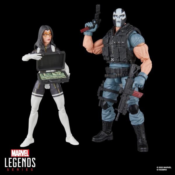 Marvel Legends Series Madame Masque & Crossbones, Marvel Super-Villains Collectible 2-Pack - Image 6