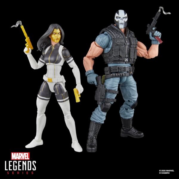 Marvel Legends Series Madame Masque & Crossbones, Marvel Super-Villains Collectible 2-Pack - Image 7