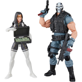 Marvel Legends Series Madame Masque & Crossbones, Marvel Super-Villains Collectible 2-Pack