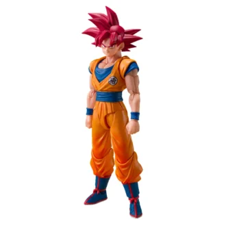 Dragon Ball Z Super Saiyan God Son Goku (God Aura) S.H.Figuarts By Tamashii Nations