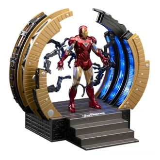 ZD Toyz Iron Man MK4 And Suit Up Gantry Action Figure